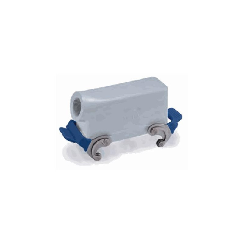Capot 24B, Aluminium moulé sous pression, IP65, Sortie horizontale, PG21